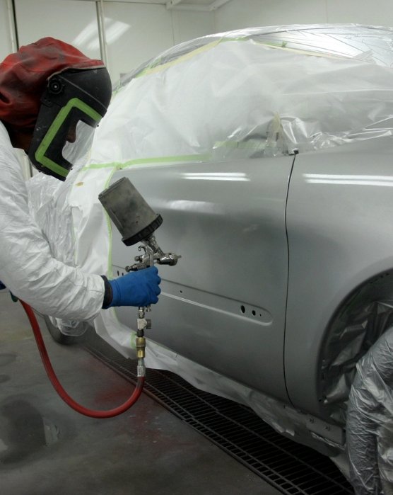 βαφής αυτοκινήτου γκρι FI